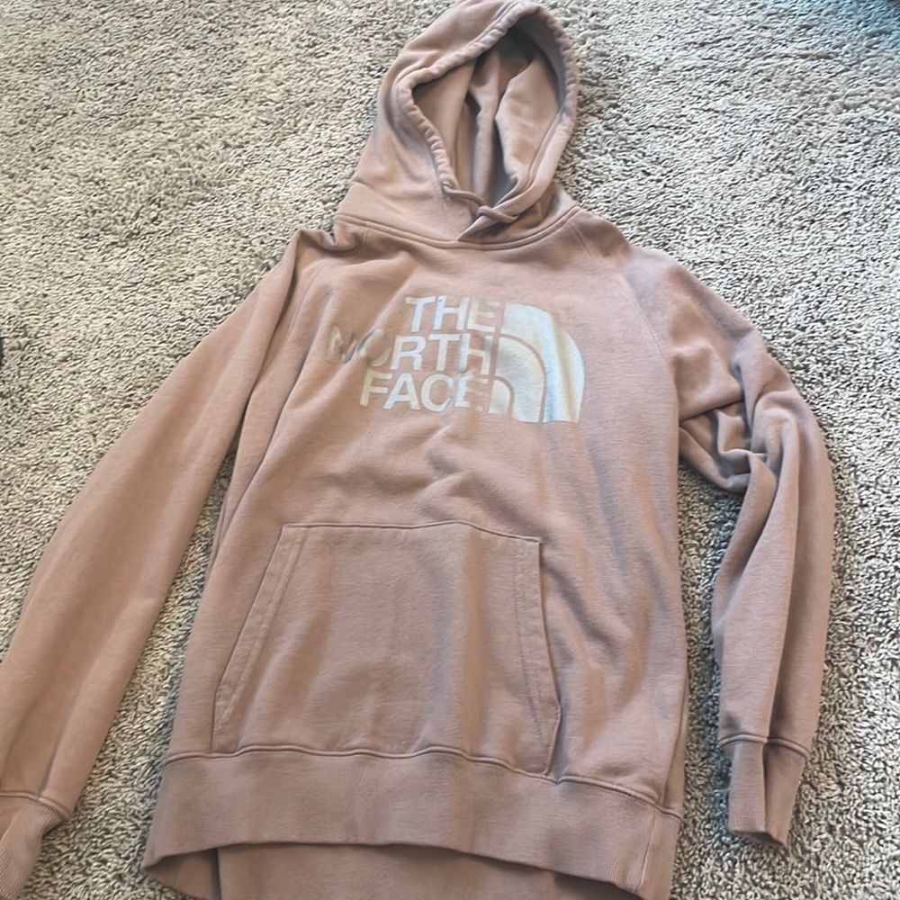 north face sweatshirt size small